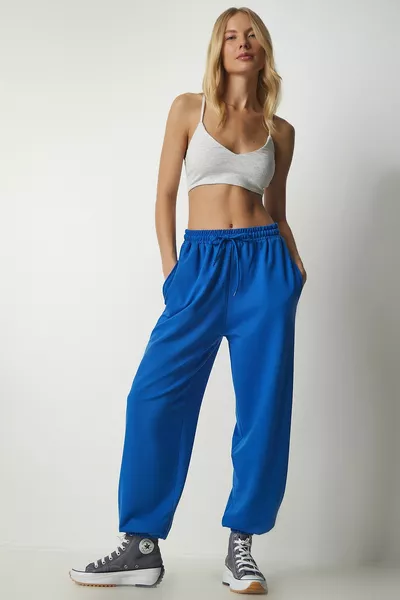 Blaue Bol Jogginghose für Damen 