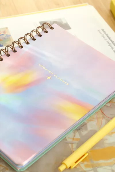  Спирална безсрочна планировъчна тетрадка с мотивационни страници