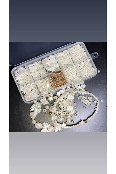 Set di gioielli con accessori per collegamento, bracciale e collana, materiali per la creazione di gioielli