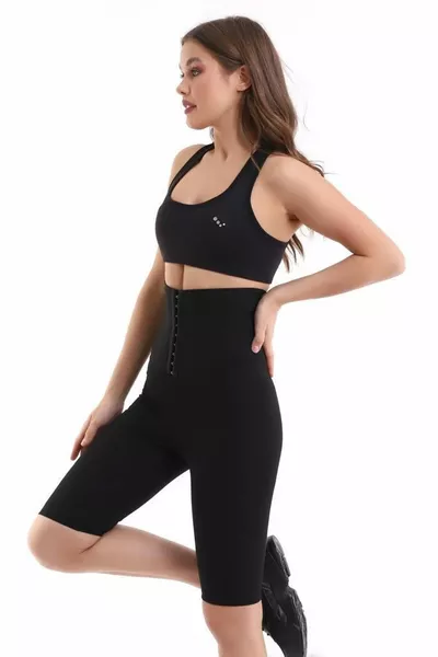 Short thermique à fermeture à boutons