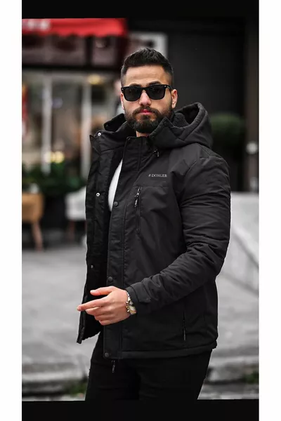معطف رجالي شتوي مقاوم للماء والرياح