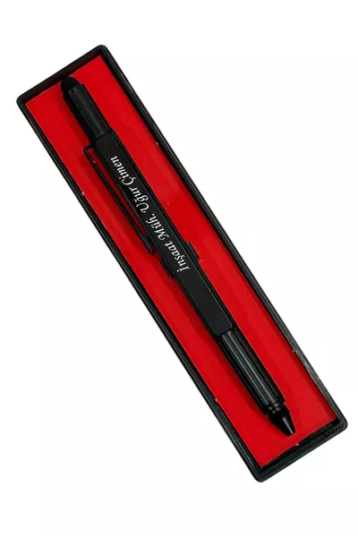 Инженерно писалка с воден нивелир, линия с винт, персонализирана