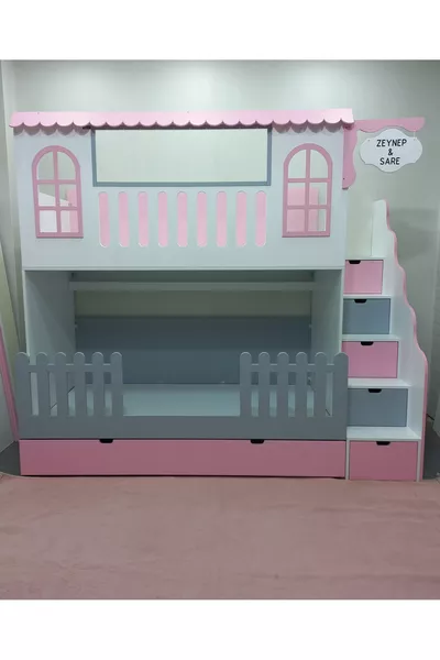 إليجا سرير بطابقين للأطفال