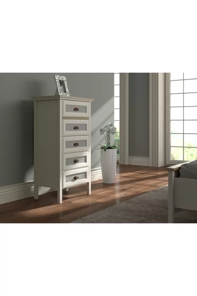 Hunerika Alenya Premium 5 çekmeceli şifonyer- Minifiks - aytaşı/legnano