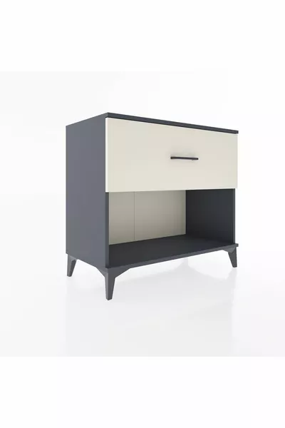 Hyperion Dressoir Enkel Lade Antraciet-Leisteen
