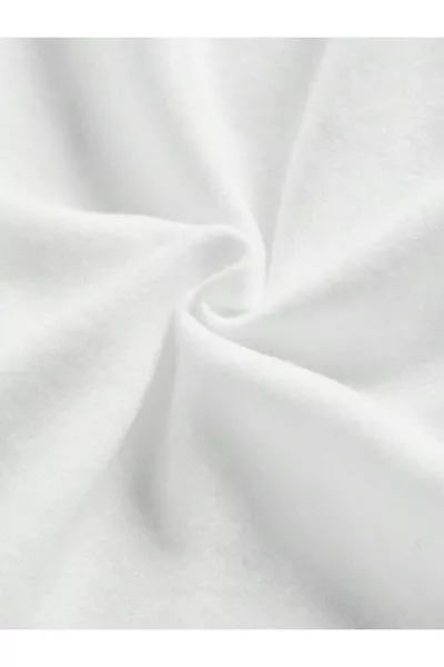 سويتشيرت قطن بقبعة بطبعة فراشة على الظهر للنساء