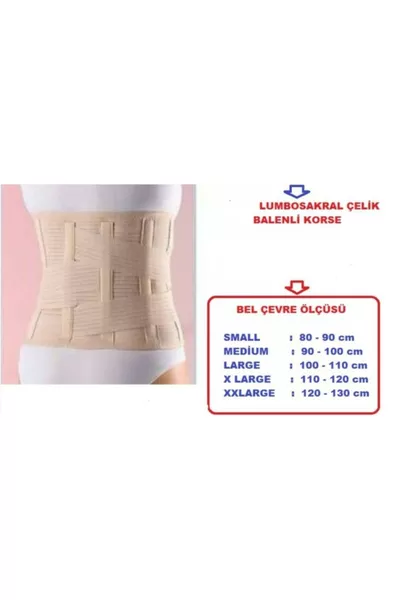 Ceinture lombosacrée avec baleines en acier pour hernie discale, aplatissement du dos, glissement vertébral, ceinture renforcée en métal