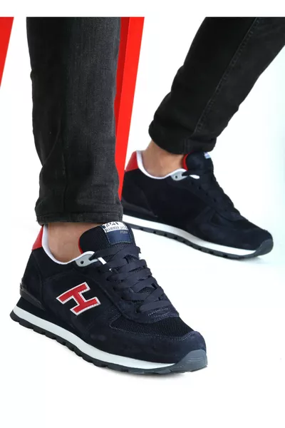 حذاء رياضي من الجلد الطبيعي فيروم