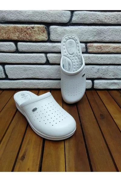 Sabot blanc unisexe pour hôpital, infirmière et médecin