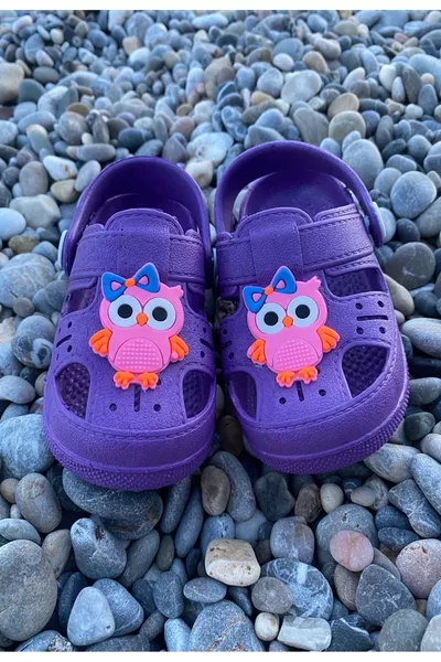 صندل أطفال بنعل يومي مضاد للانزلاق وشكل حيوانات