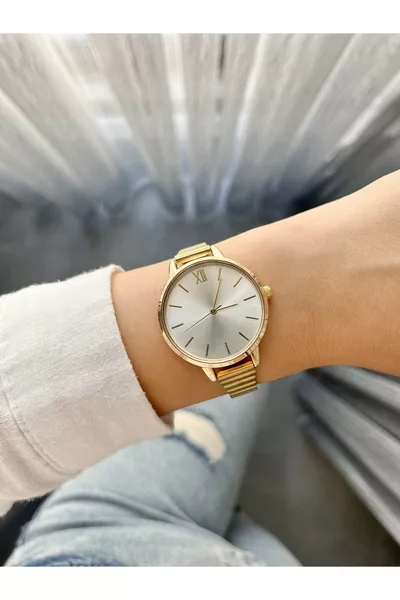 Polo Stalen Band Eenvoudig Dameshorloge