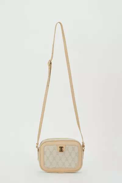 Beige Women's Shoulder Bag 
