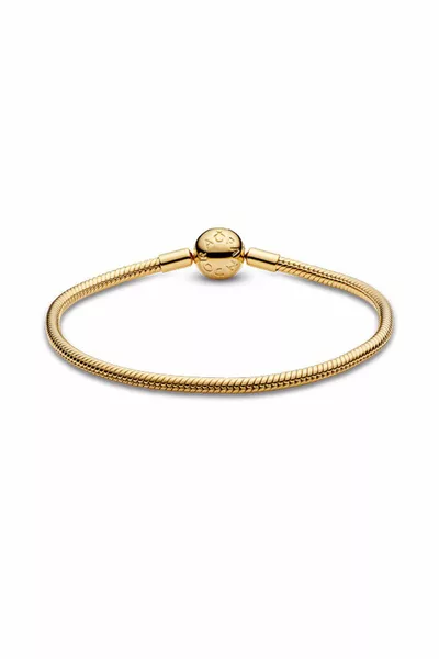 Moments  Karaat Goud Vergulde Armband met Platte Sluiting