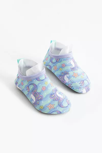 شبشب بحري وحوض سباحة مقاوم للتمزق بقاعدة مانعة للانزلاق ومزخرف