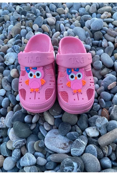 صندل أطفال بنعل يومي مضاد للانزلاق وشكل حيوانات