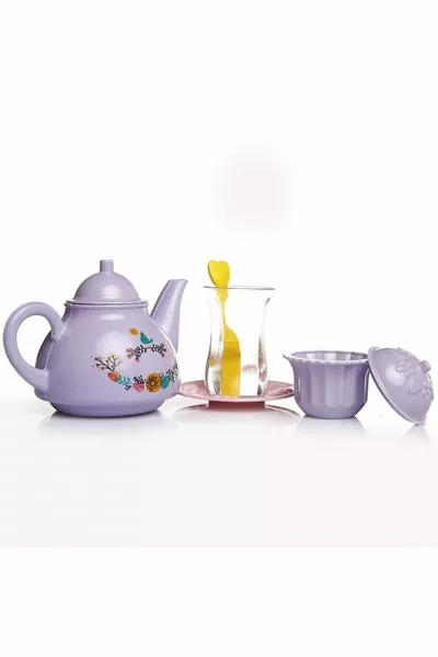 Kutulu Çay Vakti Thin-Waisted Glasses 