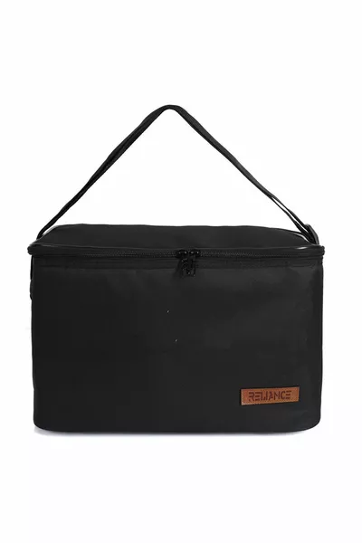 Liter Thermal Picknicktasche Lebensmitteltransport Thermos Kühler - Schwarz