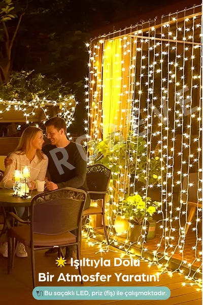  метра 8-функциональные анимированные шторы с LED-подсветкой, светодиоды с толстыми проводами,  LED, рождественская гирлянда