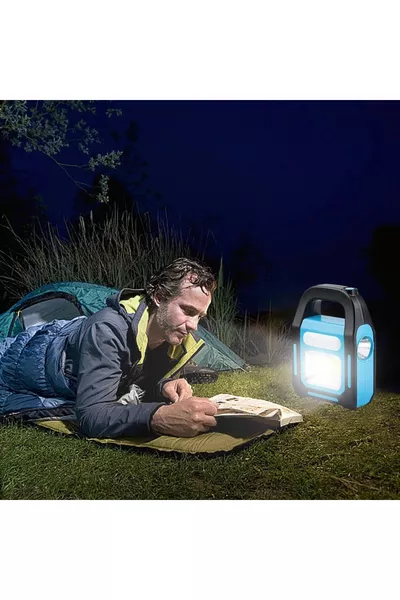 Солнечный фонарь с подсветкой, работающий на солнечной энергии и с USB-зарядкой, для кемпинга и источника питания