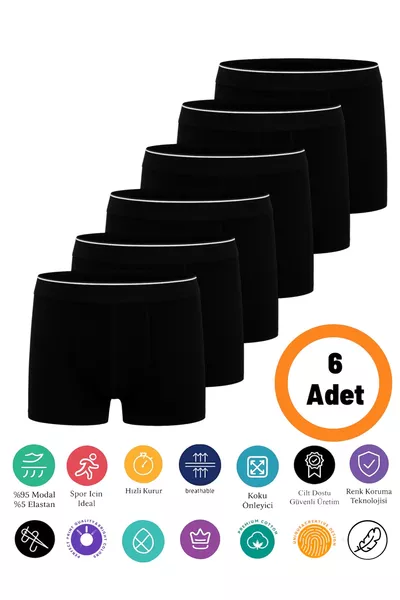 Cotton Men's Boxer Breathable, Non-Sweating, and Stretchy Underwear, Stylish and Comfortable