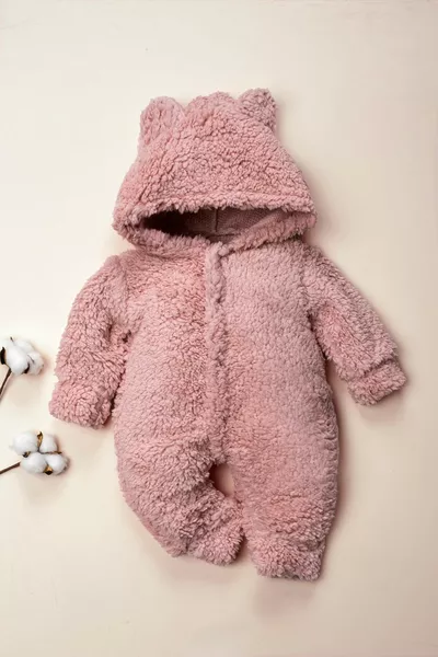 Tutina per neonati in peluche Welsoft