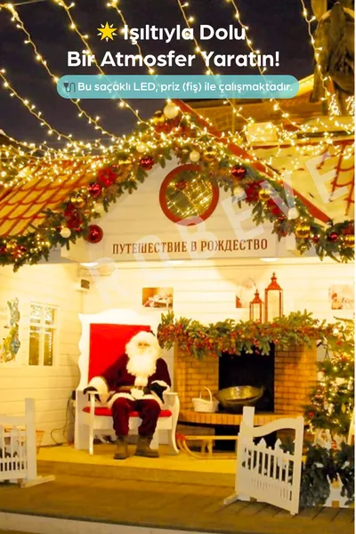  Meter  LED Met Fiche LED Licht Daglicht Decoratieve Lamp Kerstboomverlichting Organisatielicht LED