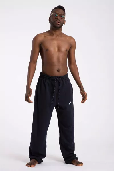Plus Size Men's Sweatpants with Pockets .