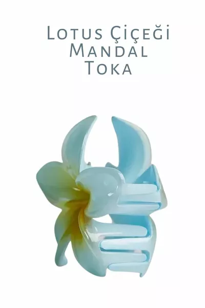 مشبك شعر زهرة اللوتس