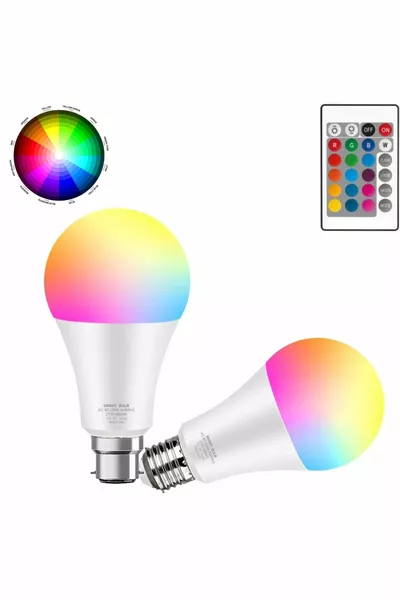 W LED Bulb Multi-Color