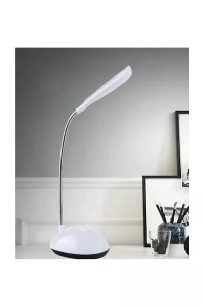 مصباح طاولة LED صغير مصباح طاولة LED بألوان مختلطة: أخضر - أزرق - أبيض مع 4 مصابيح LED تعمل بالبطارية