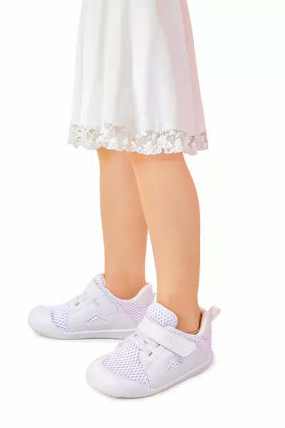 Karamazı Kids Puppies Klittenband Baby Meisje Eerste Stap Panduf Schoenen