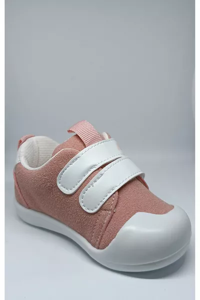 Ортопедични бебешки обувки от естествена кожа First Step White 