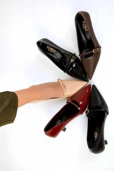 Skin Lakleer Klassieke hakken voor dames 