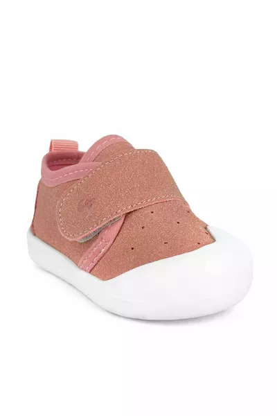 بينك بيبي جيرل فيرست ستيب المنزل وأحذية الحضانة