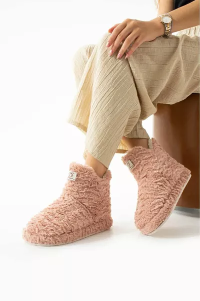 Marta Нехлъзгаща се подметка Меки плюшени дамски ботуши Panduf