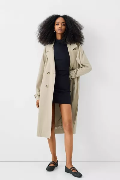 Cotton trench coat