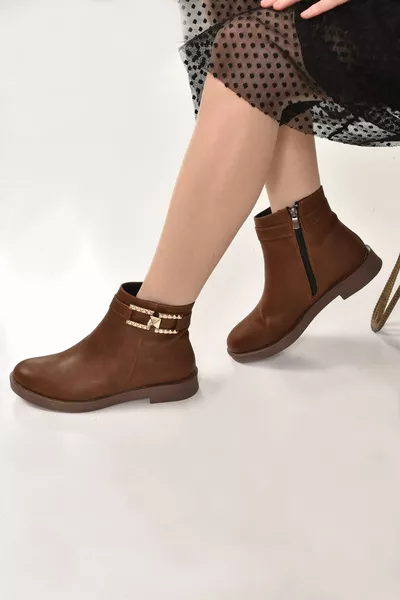 عارضة تان تشيلسي الأحذية مشبك مفصلة