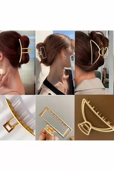 3Pcs Femmes Loquet En Métal Boucle Bouton Boucle