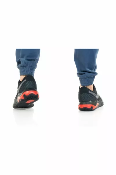 Renew Elevate II - Chaussures de basket-ball à la cheville noires pour homme -  