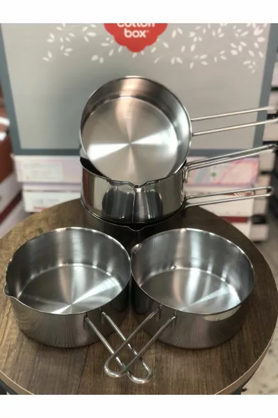 2 stuks roestvrijstalen melkkom en sauskom  cm sauspot, melkkookpot, ei gekookt