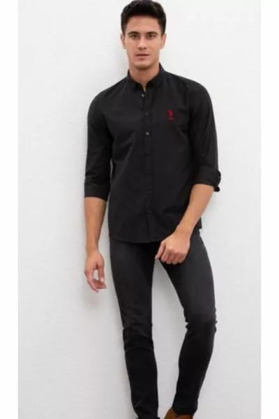 Black Men's Shirt
