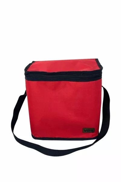 Sac isotherme thermique rouge de  litres - 2 packs de glace cadeau