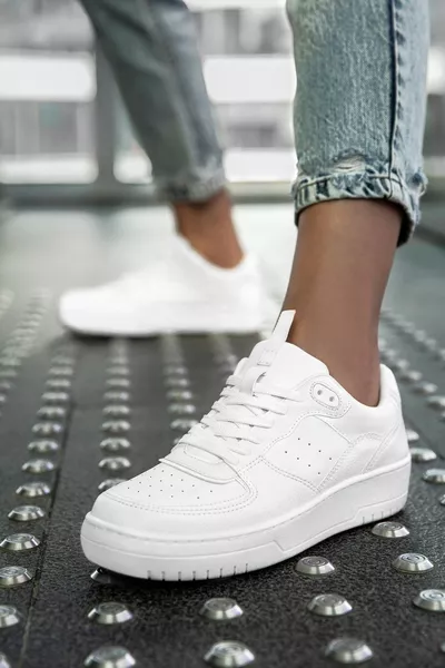 Дамски маратонки Ds Alley Full White