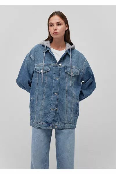 Lexa Indigo Si Jean Jacket Années  