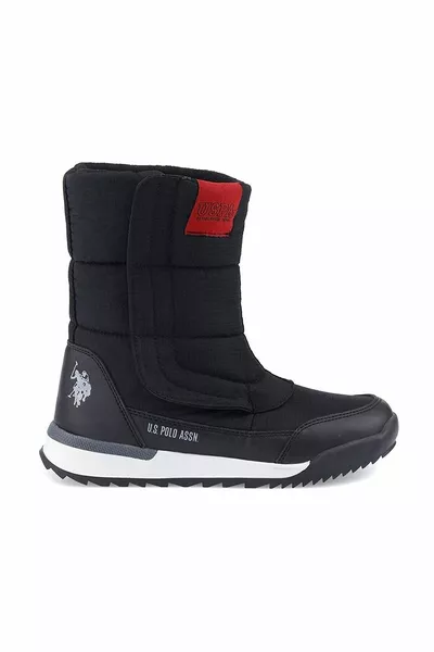 Us Polo Assn Clark Velcro Warm Lined Snow Boots  New Season