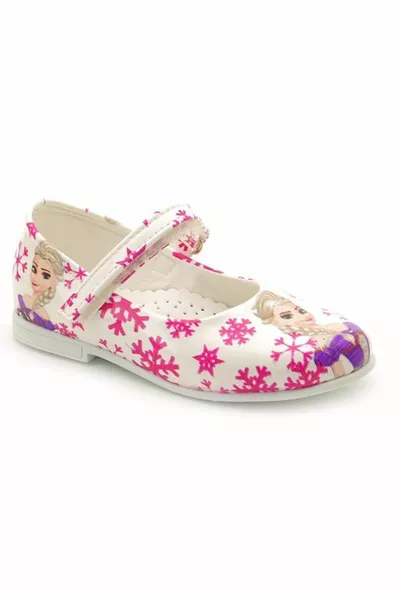 Scarpe casual bianche Elsa Illustrated da ragazza