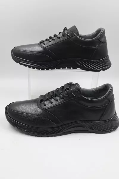 HOMMES INTÉRIEUR EXTÉRIEUR CUIR VÉRITABLE ULTRA CONFORTABLE LÉGER COMPLET ORTHOPÉDIQUE CHAUSSURES DÉCONTRACTÉES DE SPORT