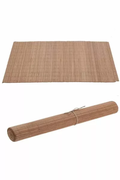 4 قطع الخيزران مستطيلة خشبية قابلة للطي الأمريكية خدمة لوحة السفينة - عداء Supla