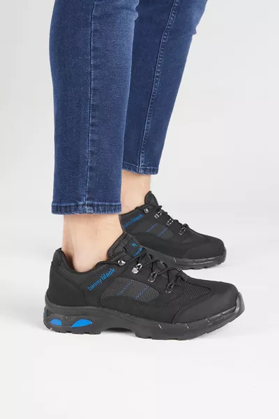 Zwarte Sax trekkingschoenen voor heren 