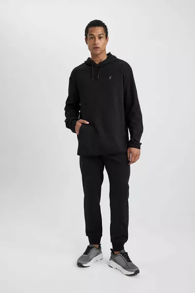 صالح سليم صالح الدانتيل متابعة الخصر جيوب الساق المطاطية الأساسية مستقيم عداء بنطال رياضي au